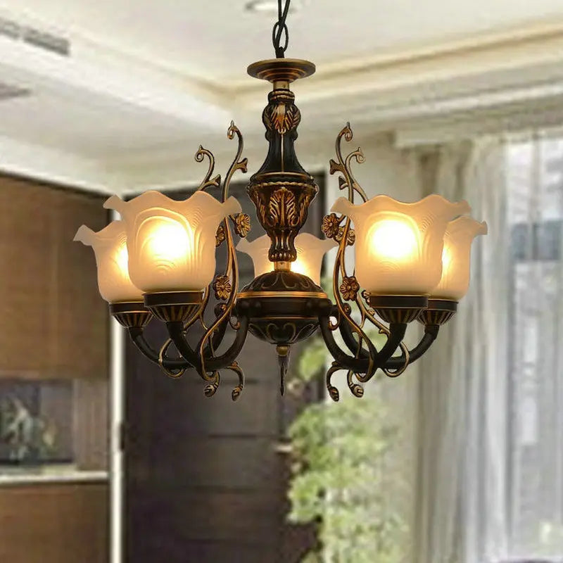 lustre style européen pour éclairage intérieur et décoration maison