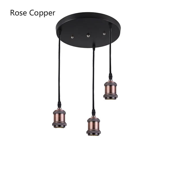 suspension rétro en aluminium style industriel pour décoration intérieure