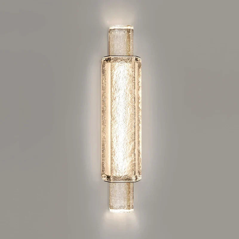 applique murale en cristal design moderne pour intérieur élégant