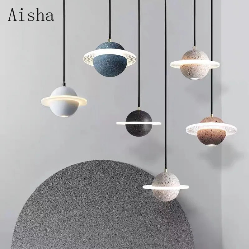 suspension étoile design industriel moderne pour intérieur décoratif