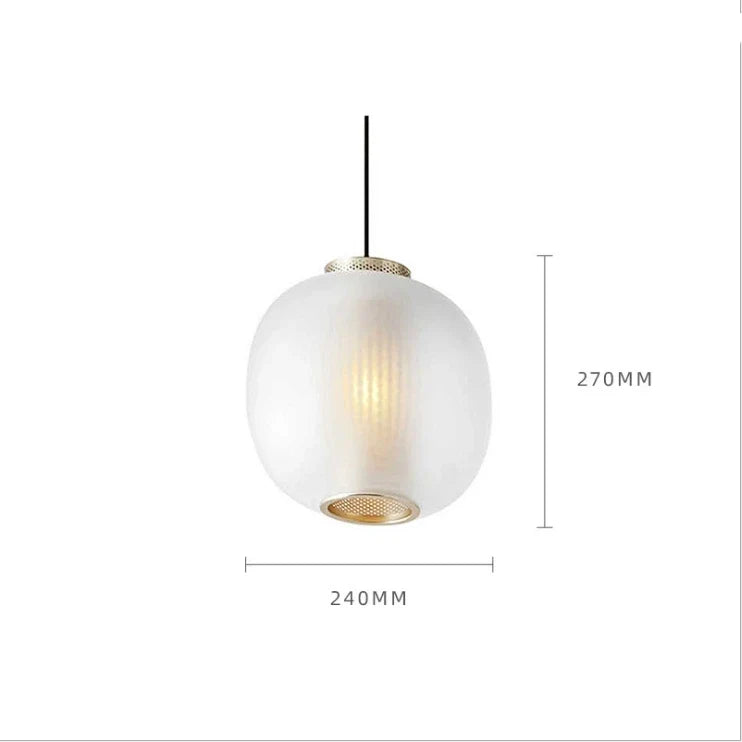 suspension rétro en verre fumé éclairage design industriel intérieur