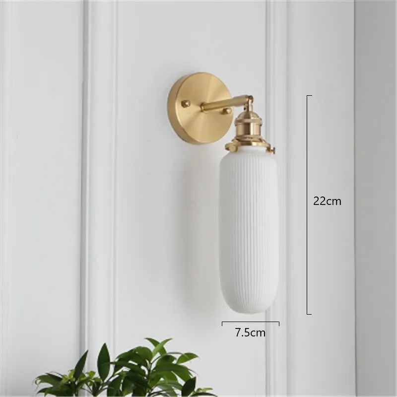 applique murale en porcelaine blanche design nordique élégant pour intérieur