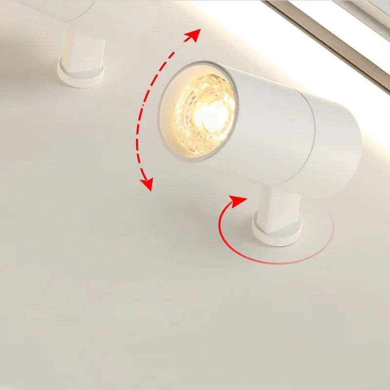 nouveau plafond moderne à leds monté en surface