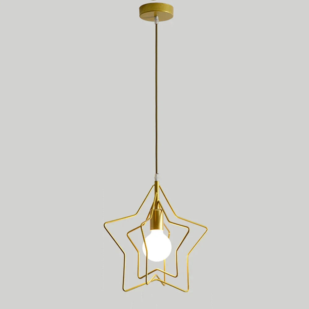 lustre industriel vintage en métal pour éclairage rétro intérieur