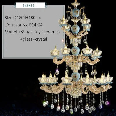 lustre moderne en cristal pour un éclairage élégant et raffiné