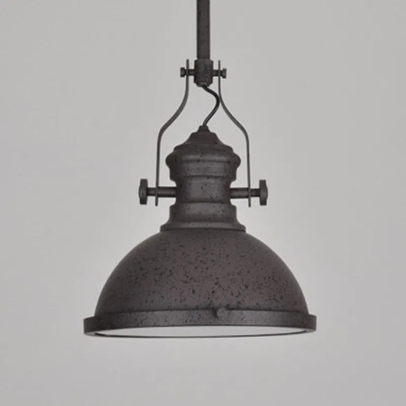 lustre industriel en fer style nordique pour cadeaux de nouvel an
