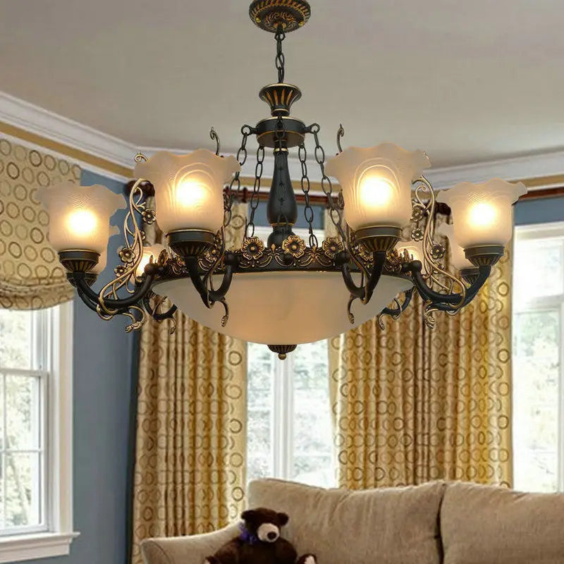 lustre style européen pour éclairage intérieur et décoration maison