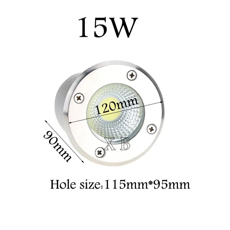 lot de 6 spots led étanches pour extérieur jardin et allée