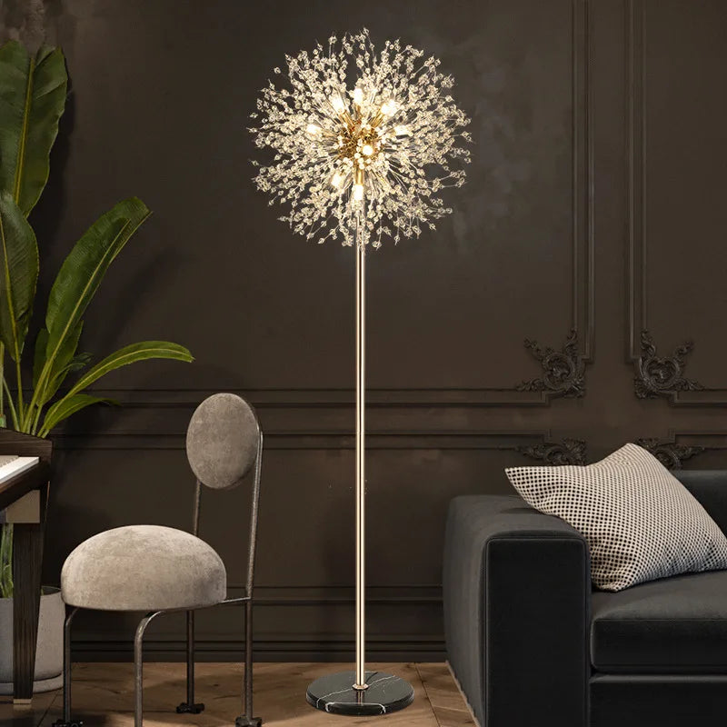 lampadaire led pissenlit de luxe winfordo