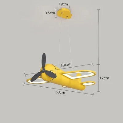 suspension led intelligente design nordique pour chambre d'enfant