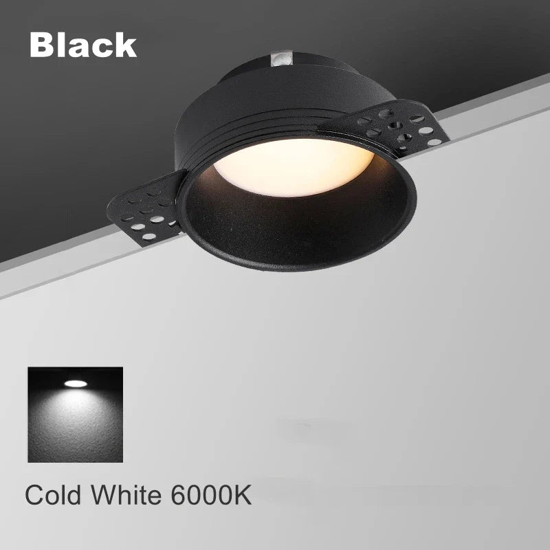 spot led encastré sans cadre à intensité variable