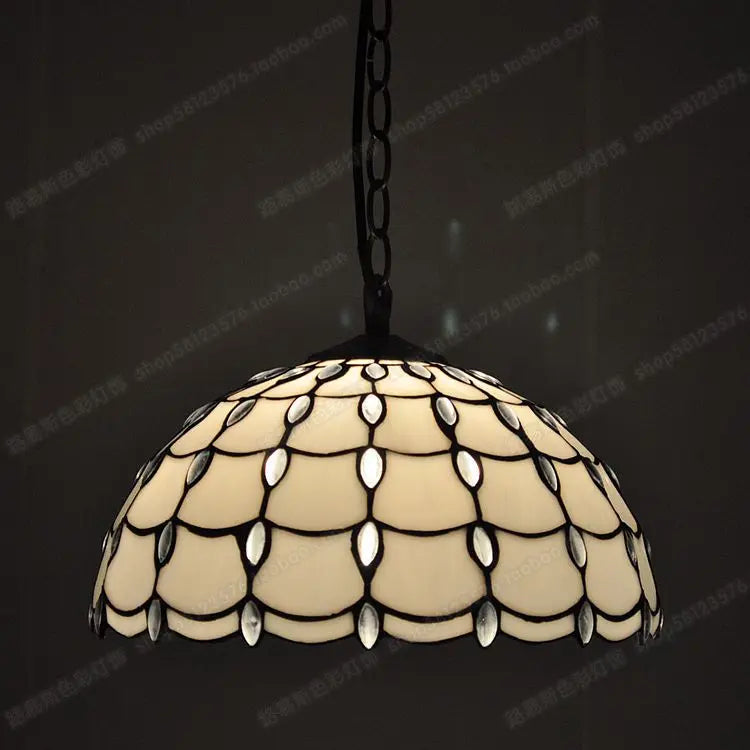 lustre tiffany européen pour restaurant café ou bar