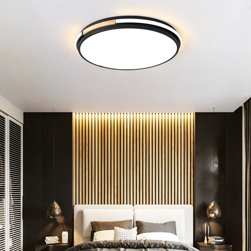 plafonnier rond design moderne pour intérieur lumineux décoratif