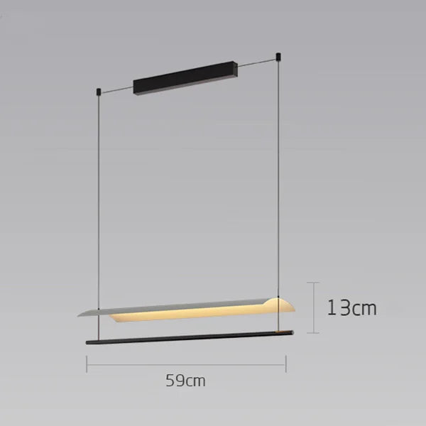lustre minimaliste scandinave design pour éclairage intérieur