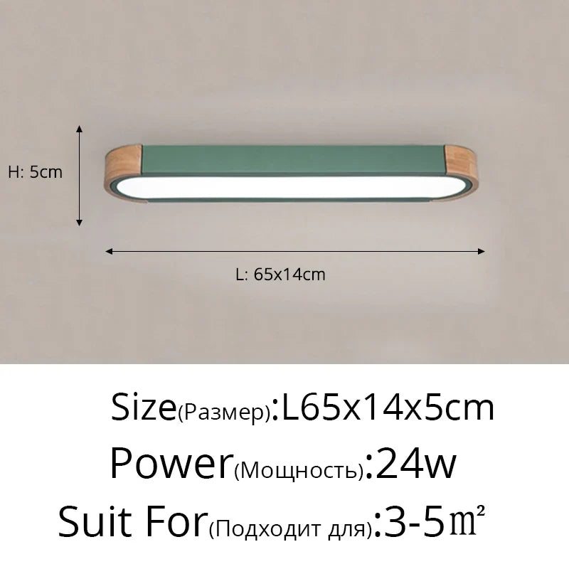 lumière led en bois style industriel pour extérieur nordique