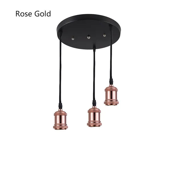 suspension rétro en aluminium style industriel pour décoration intérieure