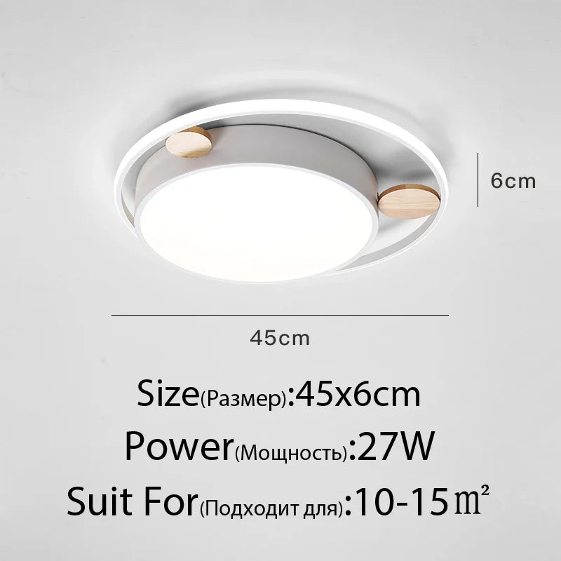 plafonnier led rond pour intérieur décoratif moderne et élégant
