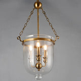 Lustre style américain Loft Bar en verre