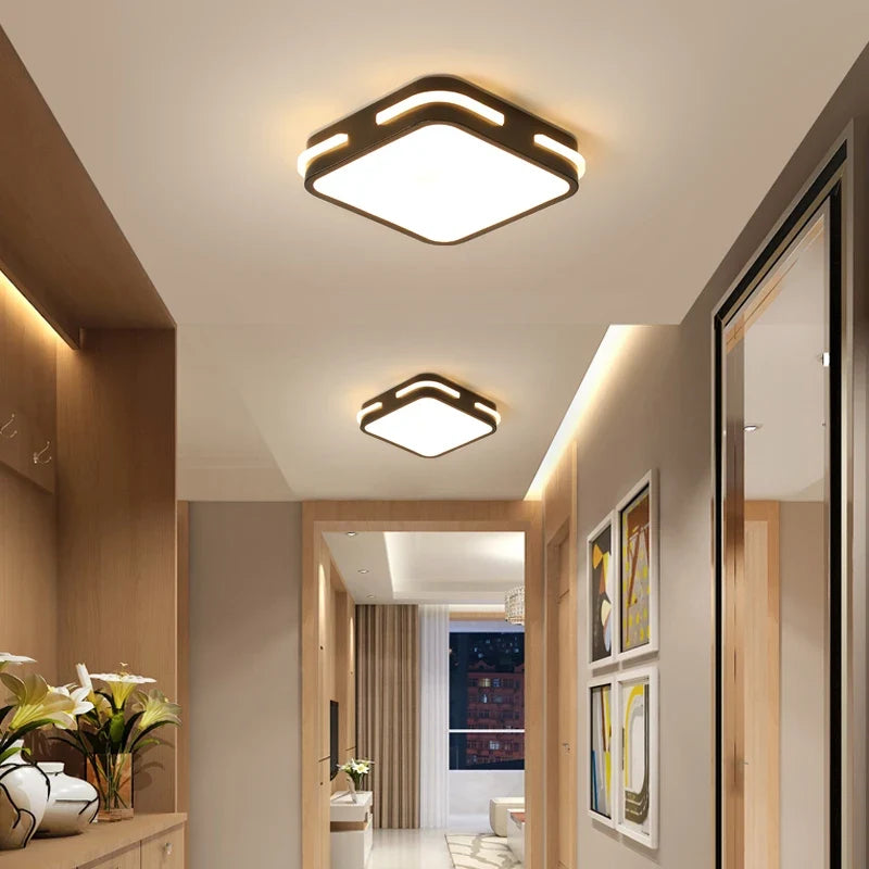 lustre luminaire led acrylique mince pour décoration maison