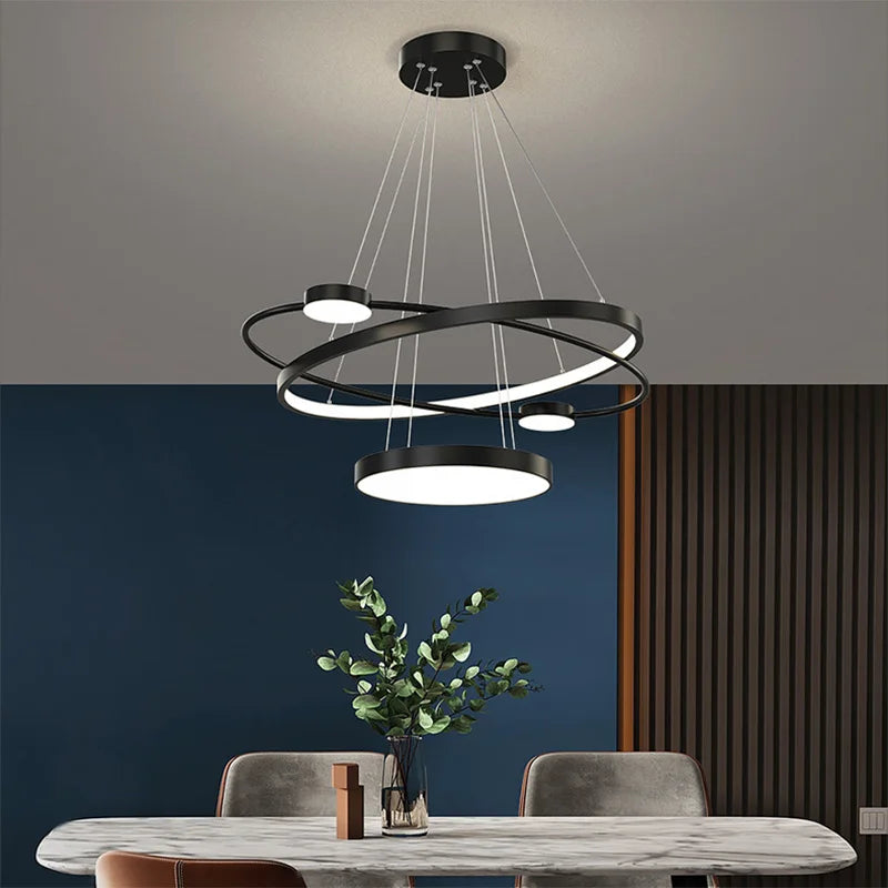 lustre moderne en cristal éclairage créatif pour intérieur