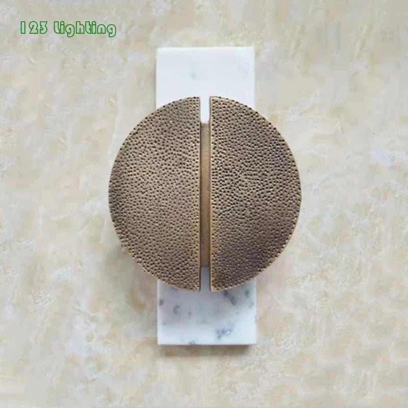 applique murale en marbre naturel pour décoration moderne et ambiance chaleureuse