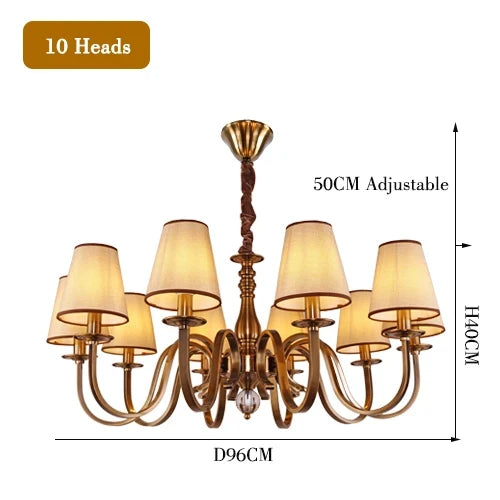 Lustre de luxe classique