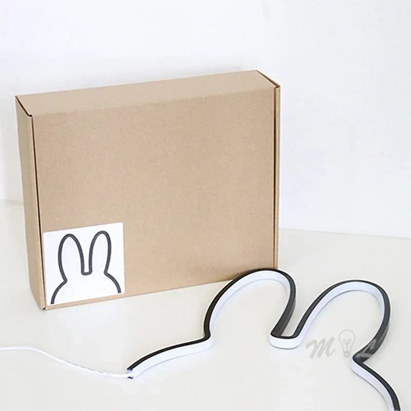 veilleuse led lapin moderne pour enfants cadeau de noël