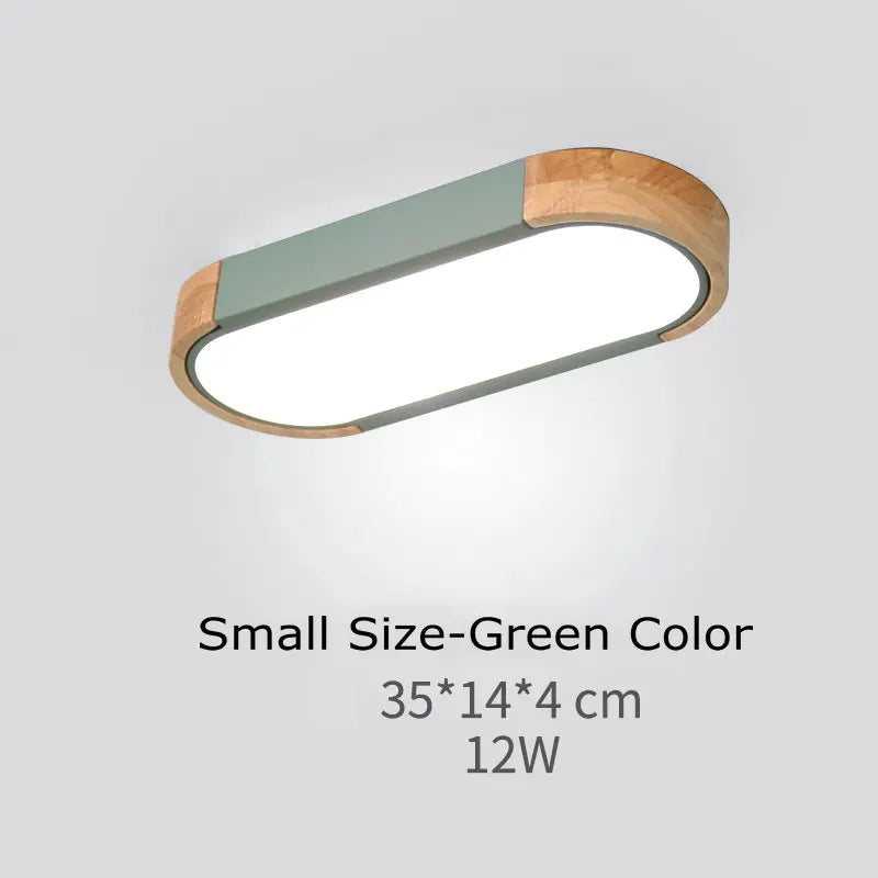 plafonnier nordique long 3 coul fermentation gradation led lampe