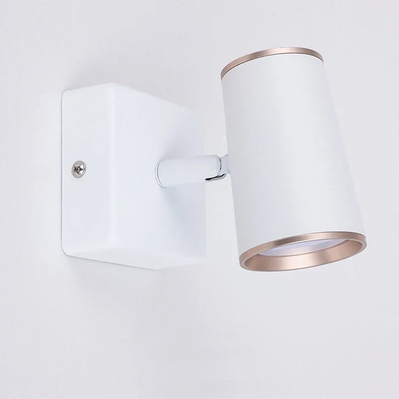 lampe de chevet led rotative à 360 degrés pour maison hôtel