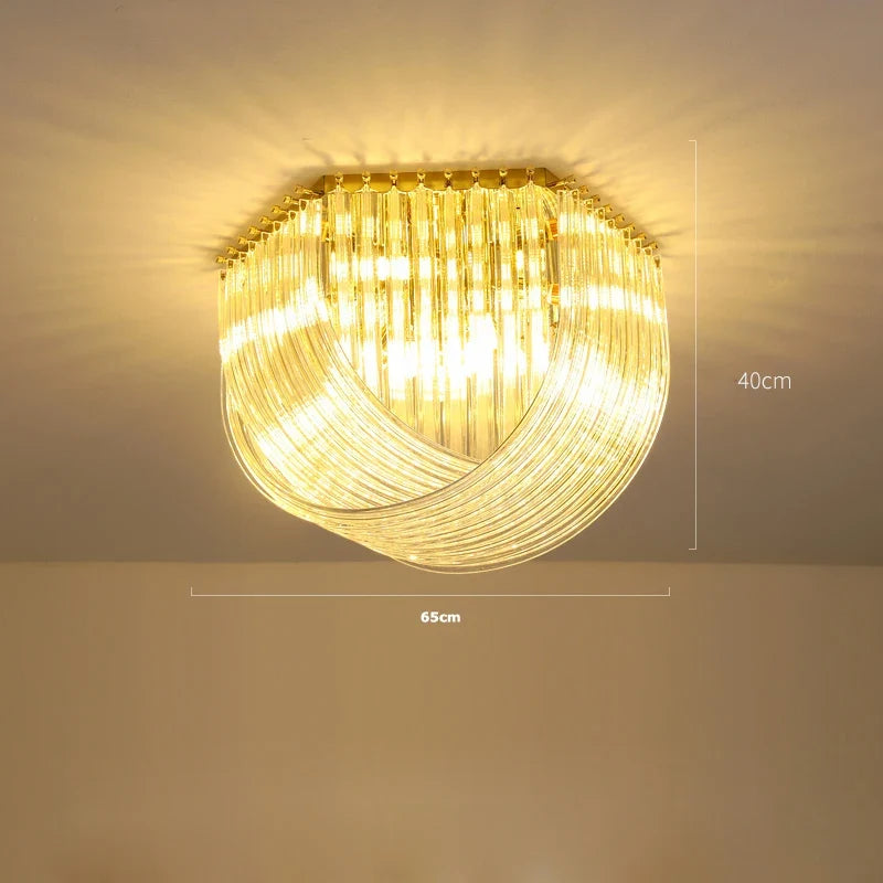 lustre suspendu design en chrome et argent pour éclairage moderne