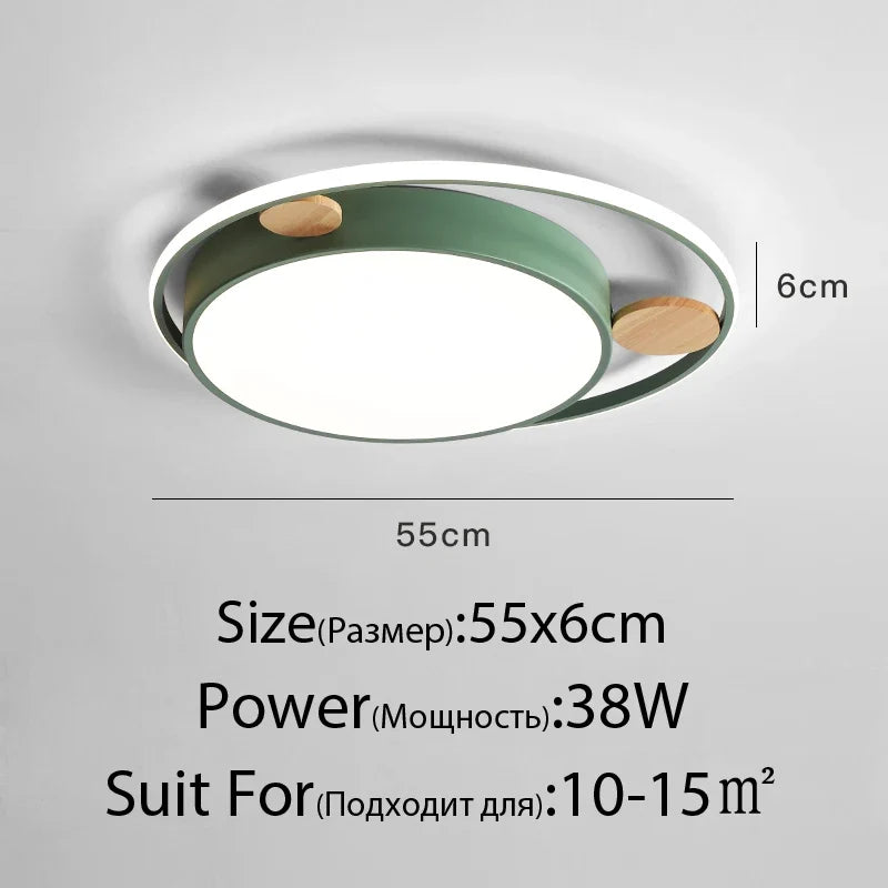 plafonnier led rond pour intérieur décoratif moderne et élégant