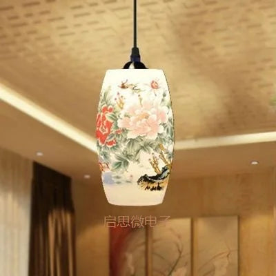 Suspension chinoise en céramique