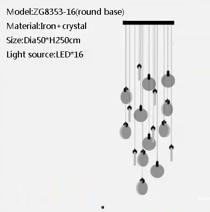 lustre en cristal design pour intérieur moderne et élégant