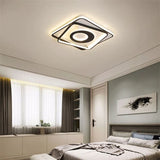 plafonnier led carré moderne à intensité variable pour intérieur maison