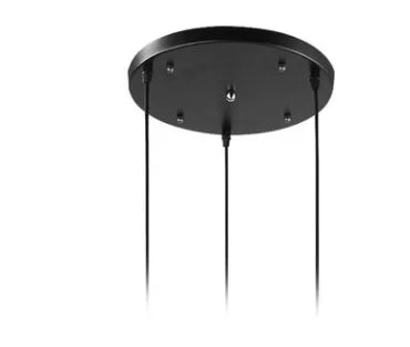 suspension en verre style nordique pour décoration intérieure