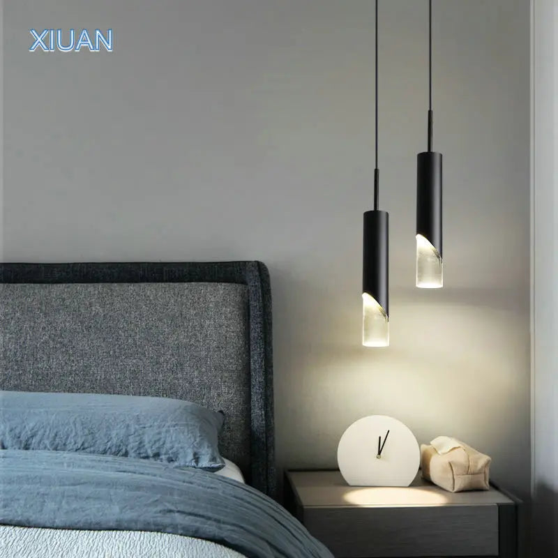 suspension led post-moderne pour table de salon