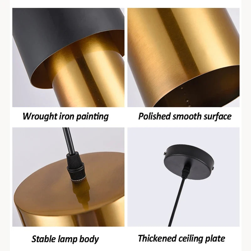 suspension créative nordique pour éclairage intérieur élégant