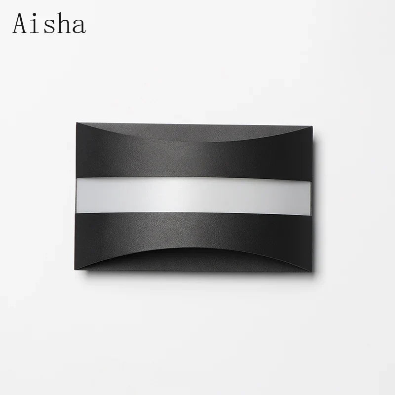 10W LED Wall Lamp Wrought Iron Wall Light  Indoor Corridor Staircase Living Room Bedroom Bedside Decorative Lighting