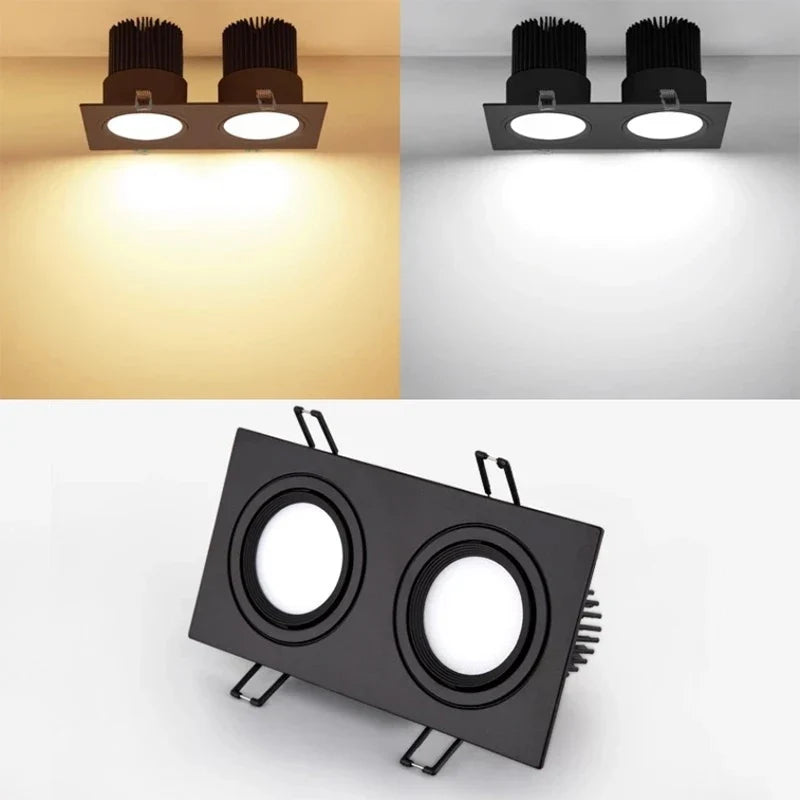 spot led encastrable à intensité variable pour décoration