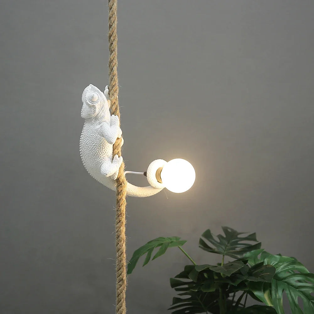 suspension en résine caméléon pour décoration artistique moderne