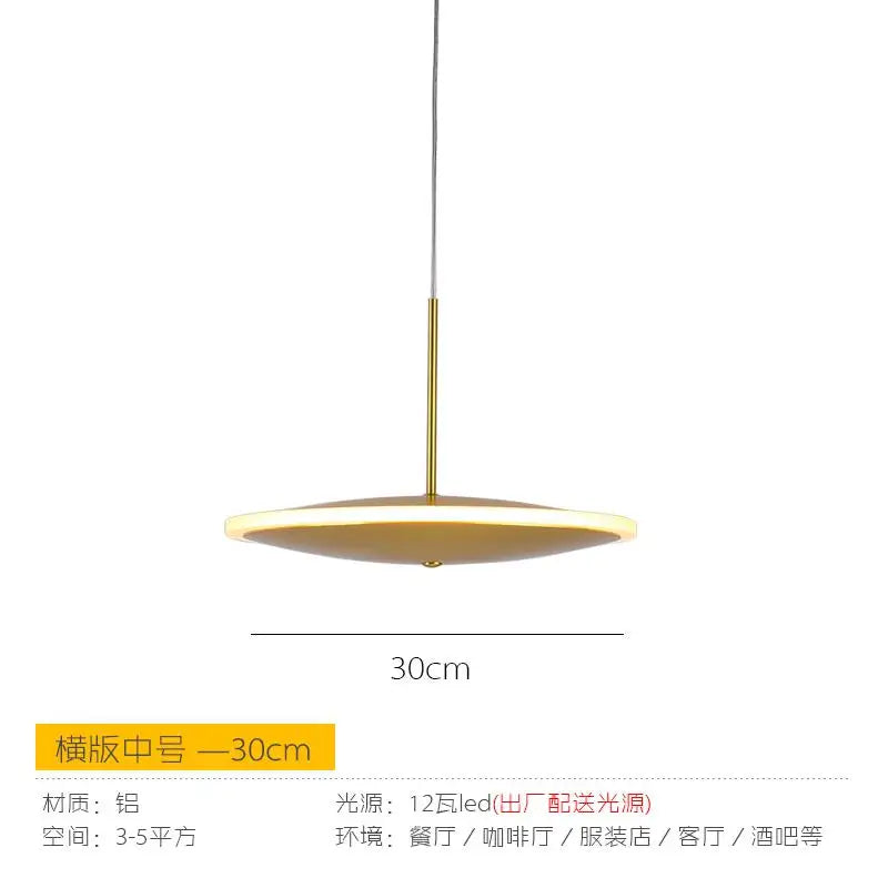 suspension led design nordique luxe métal linéaire pour intérieur
