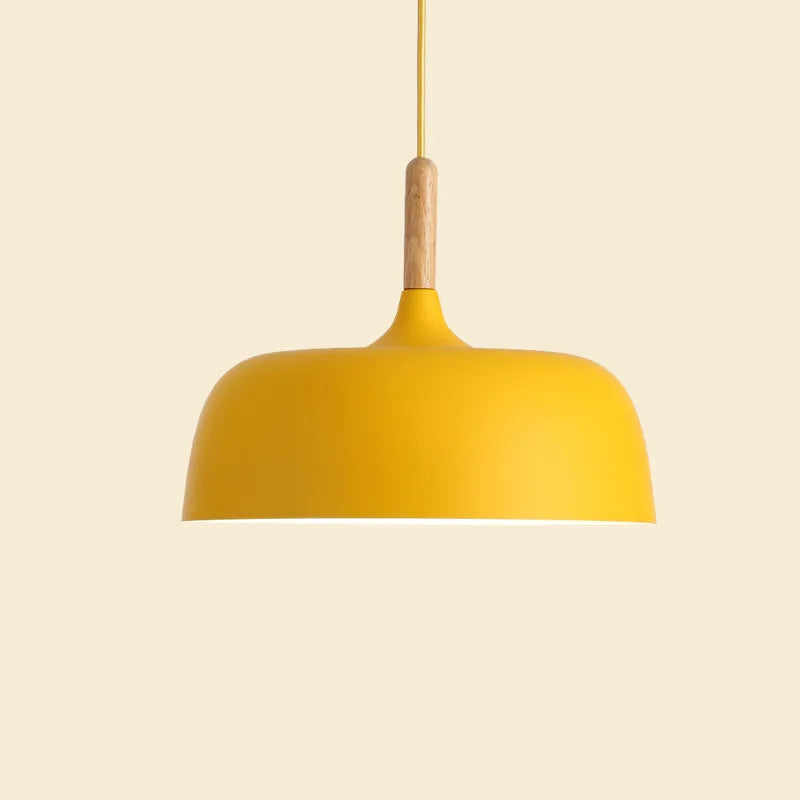 suspension macarone moderne en fer pour restaurant café