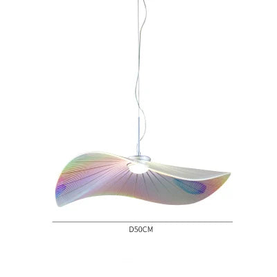 suspension en acrylique design nordique pour intérieur contemporain