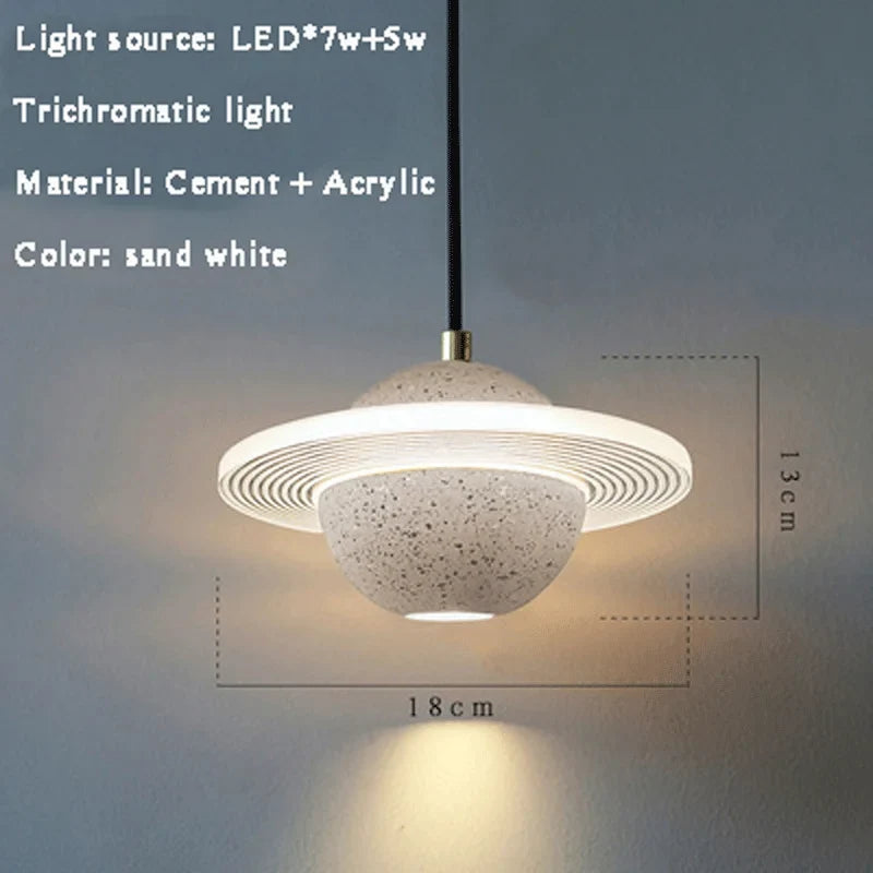 suspension étoile design industriel moderne pour intérieur décoratif