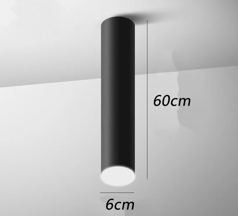 spot led moderne en aluminium pour éclairage intérieur