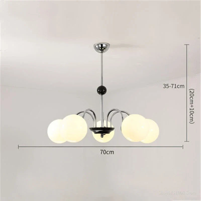 lustre moderne led décoration nordique éclairage intérieur