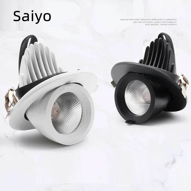 spot led cob tube éléphant projecteur sur rail magasin
