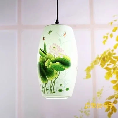 Suspension chinoise en céramique