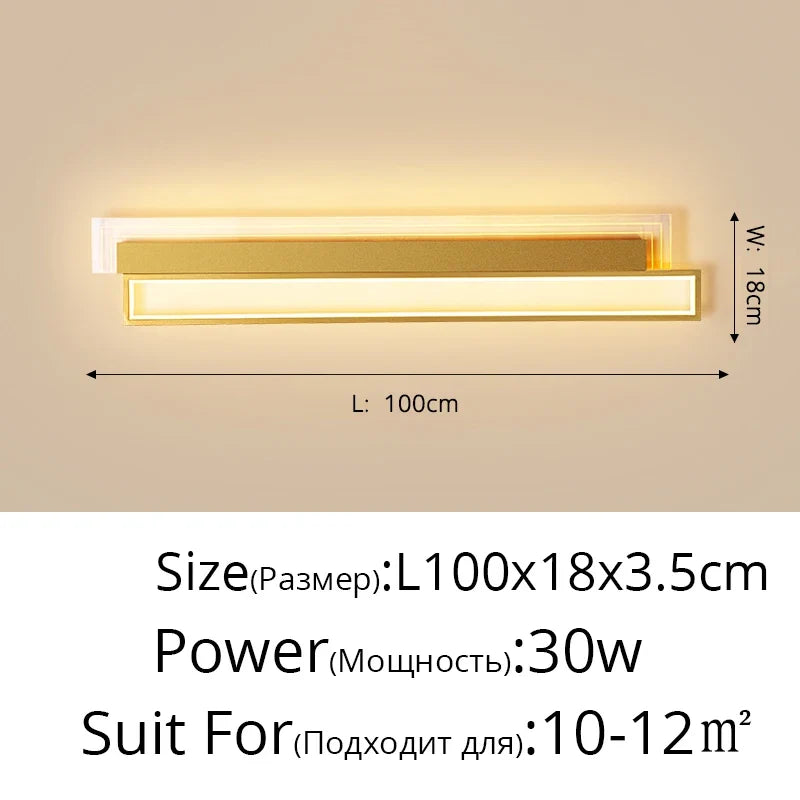 applique murale led moderne pour éclairage intérieur élégant