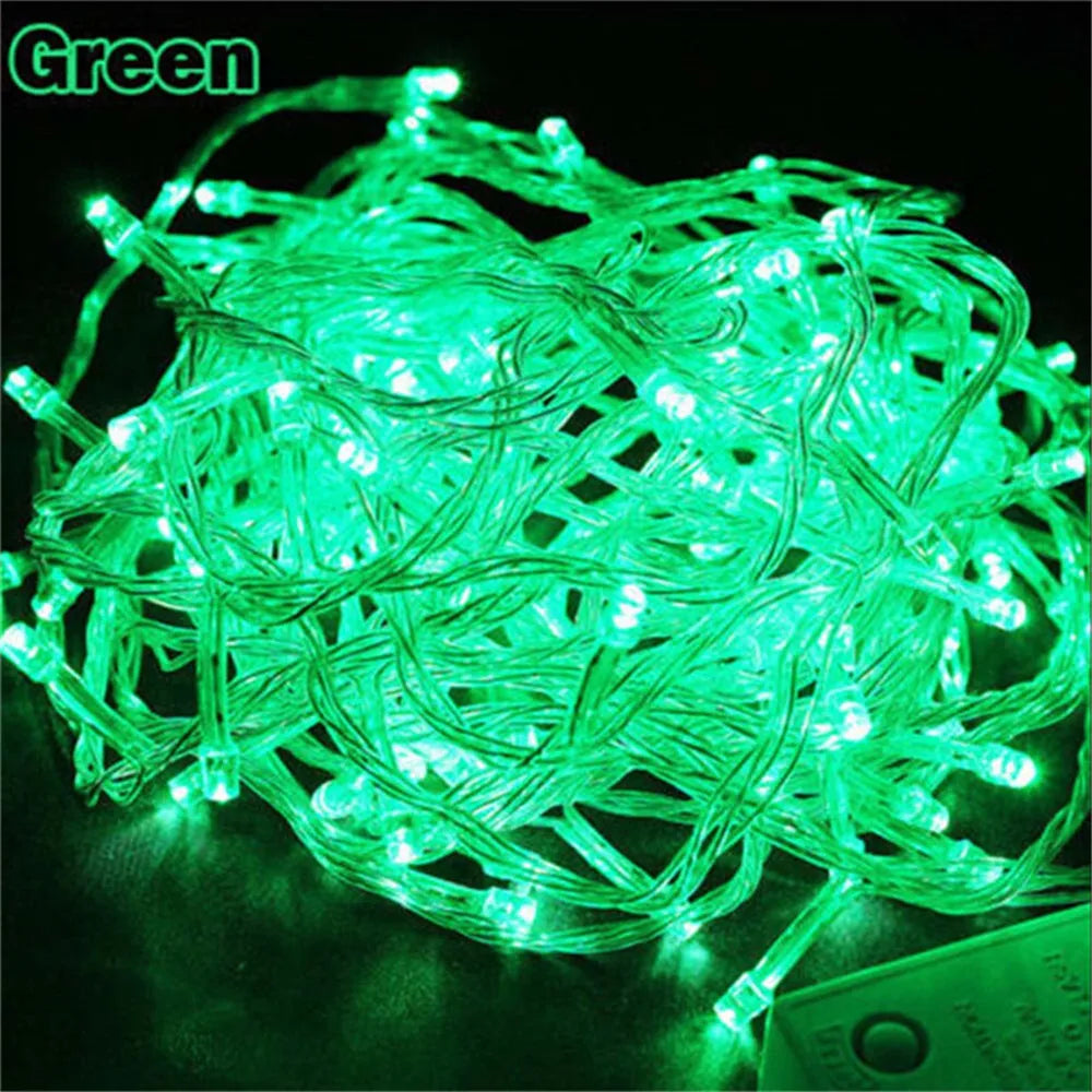 guirlande lumineuse led extérieure pour décorations de Noël